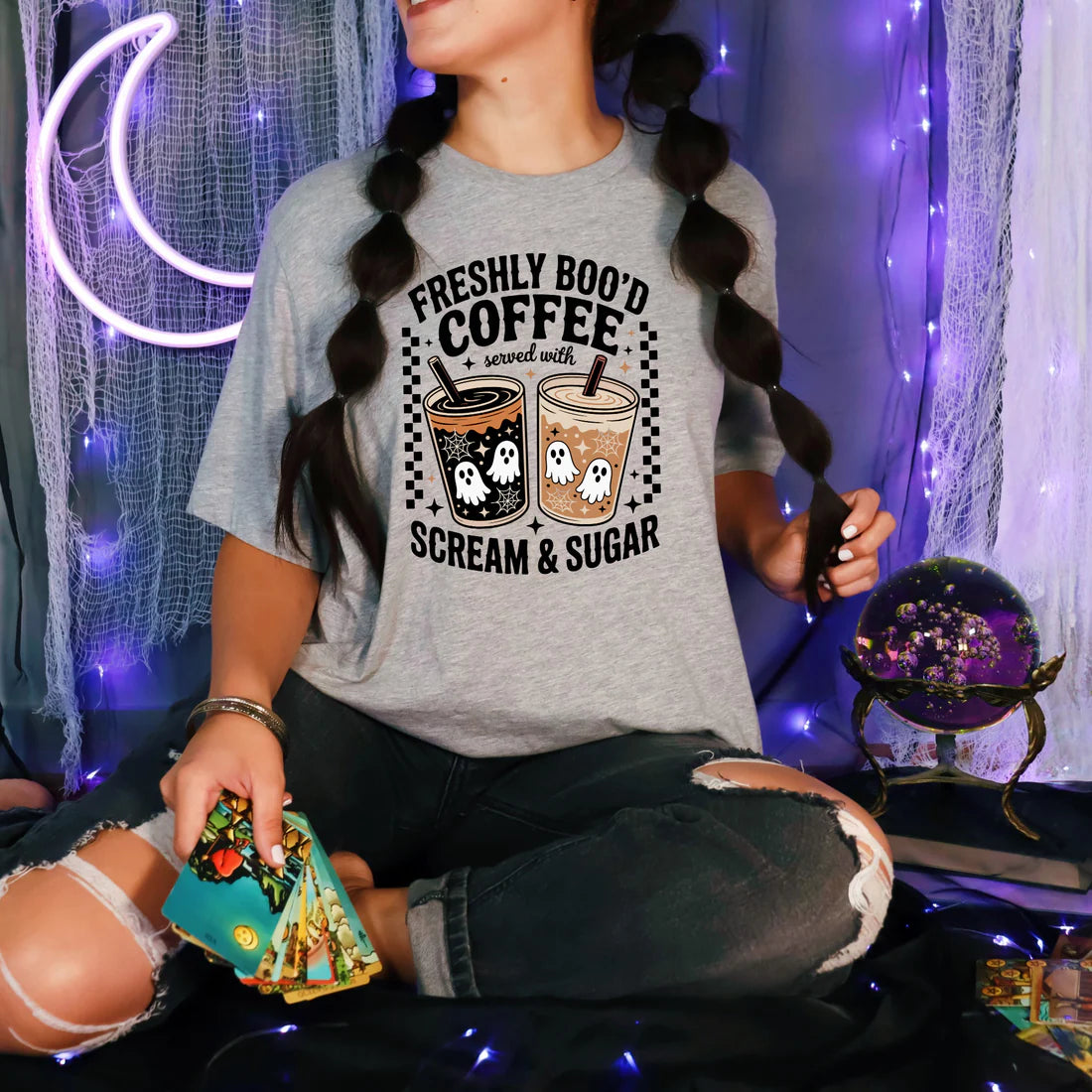 Freshly Boo'd Coffee Graphic Tee