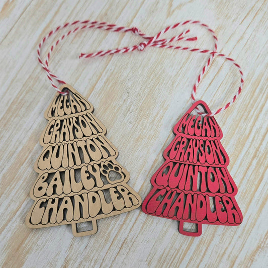 Custom Tree Ornament/Tag
