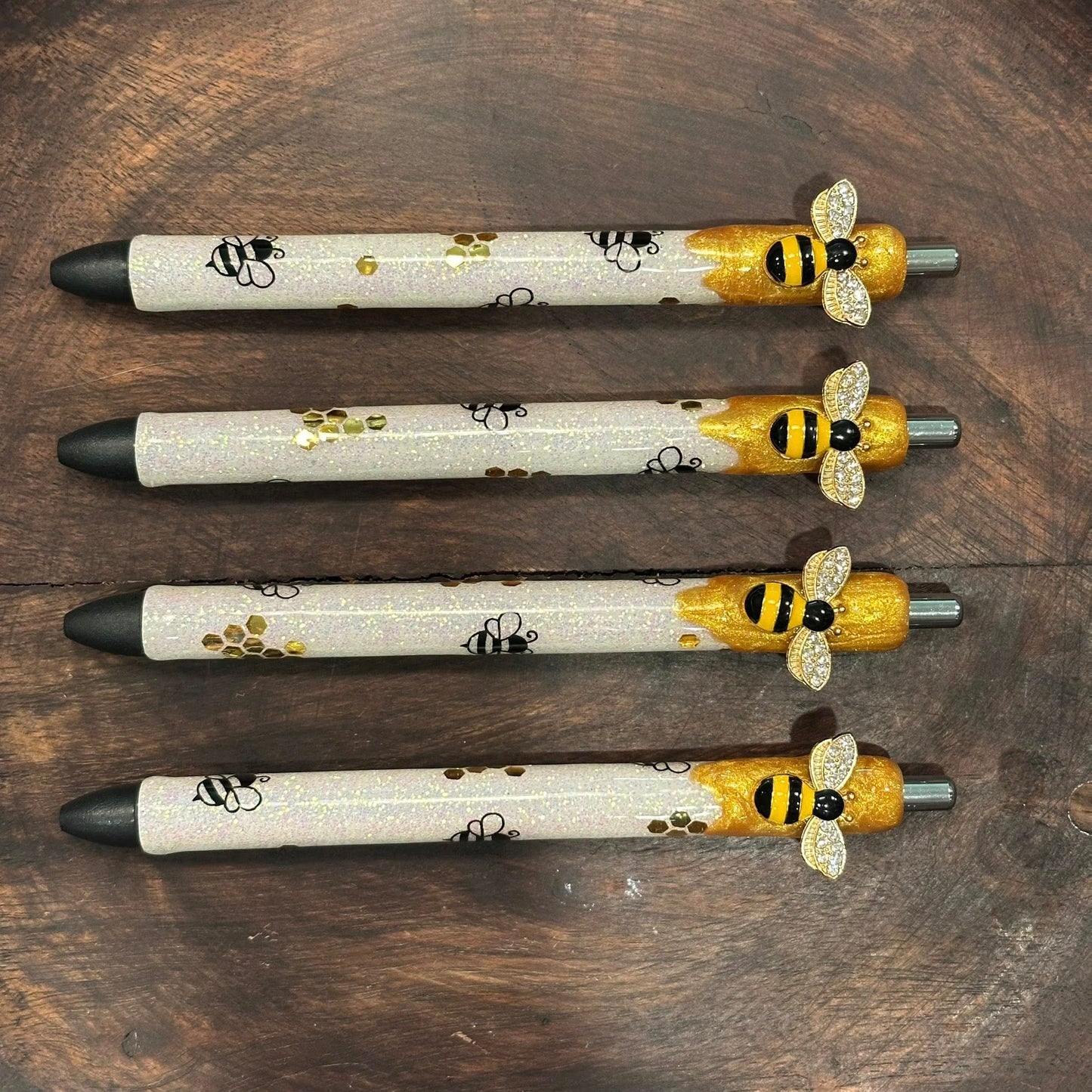 Honey Bee with Charm Custom Pen
