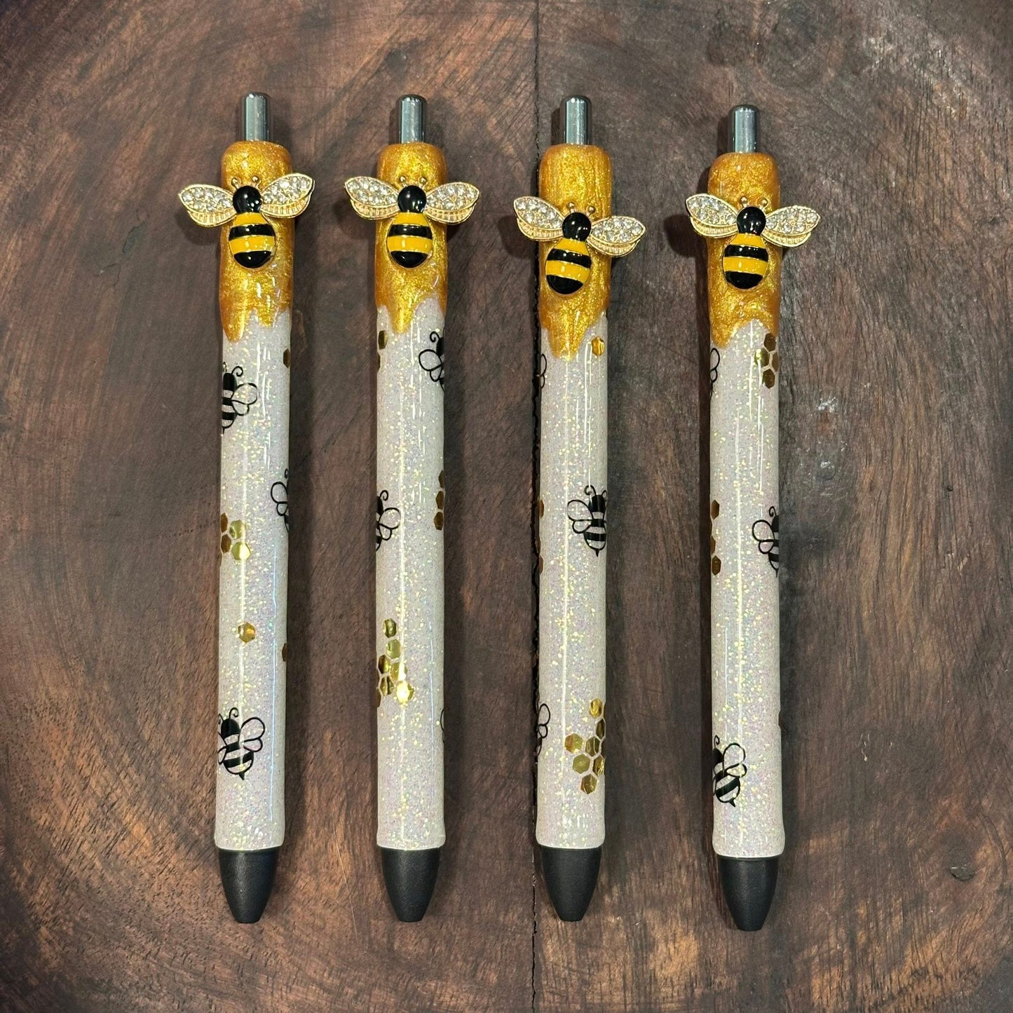 Honey Bee with Charm Custom Pen