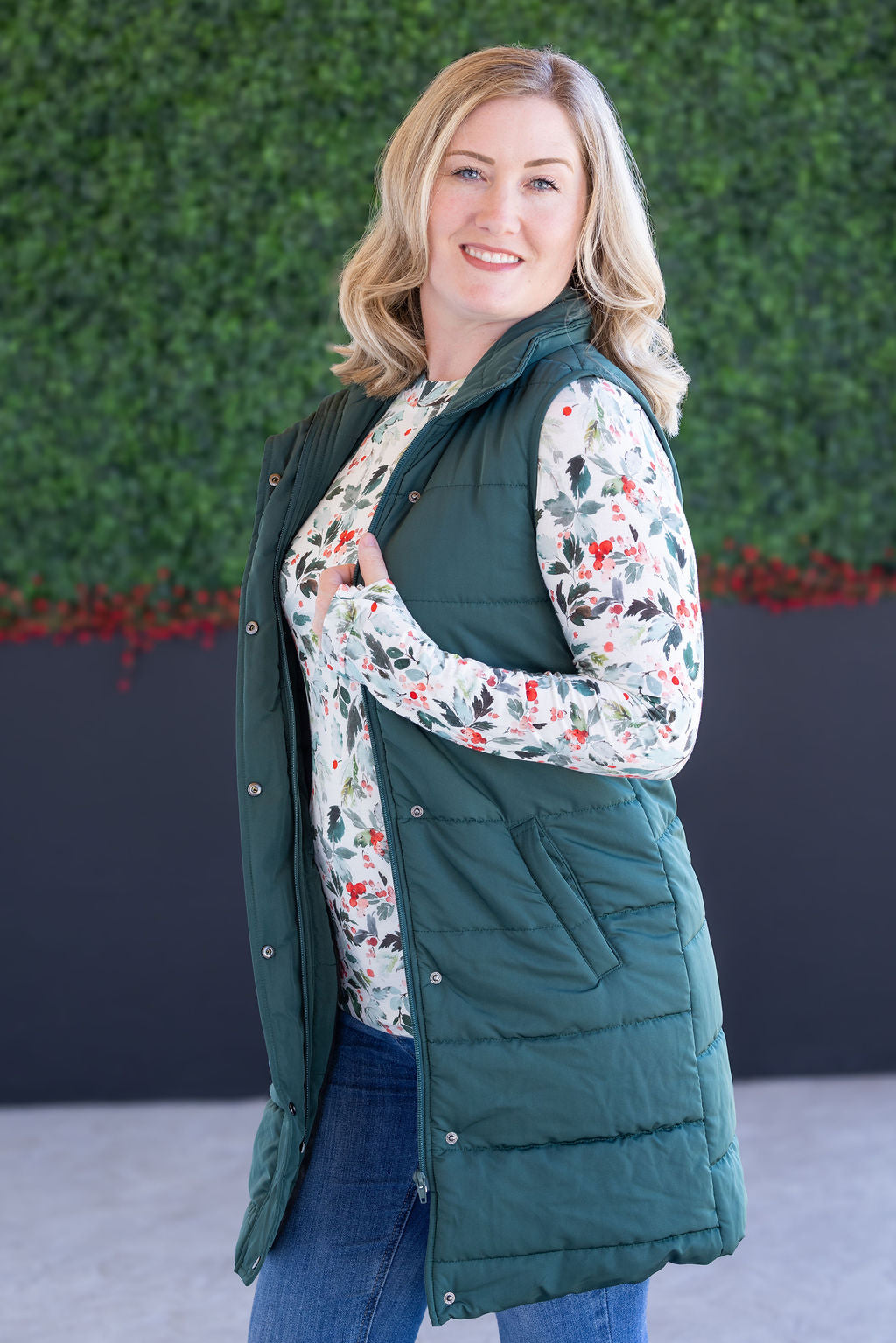 IN STOCK Blair Long Sleeve Top - Winter Berry FINAL SALE