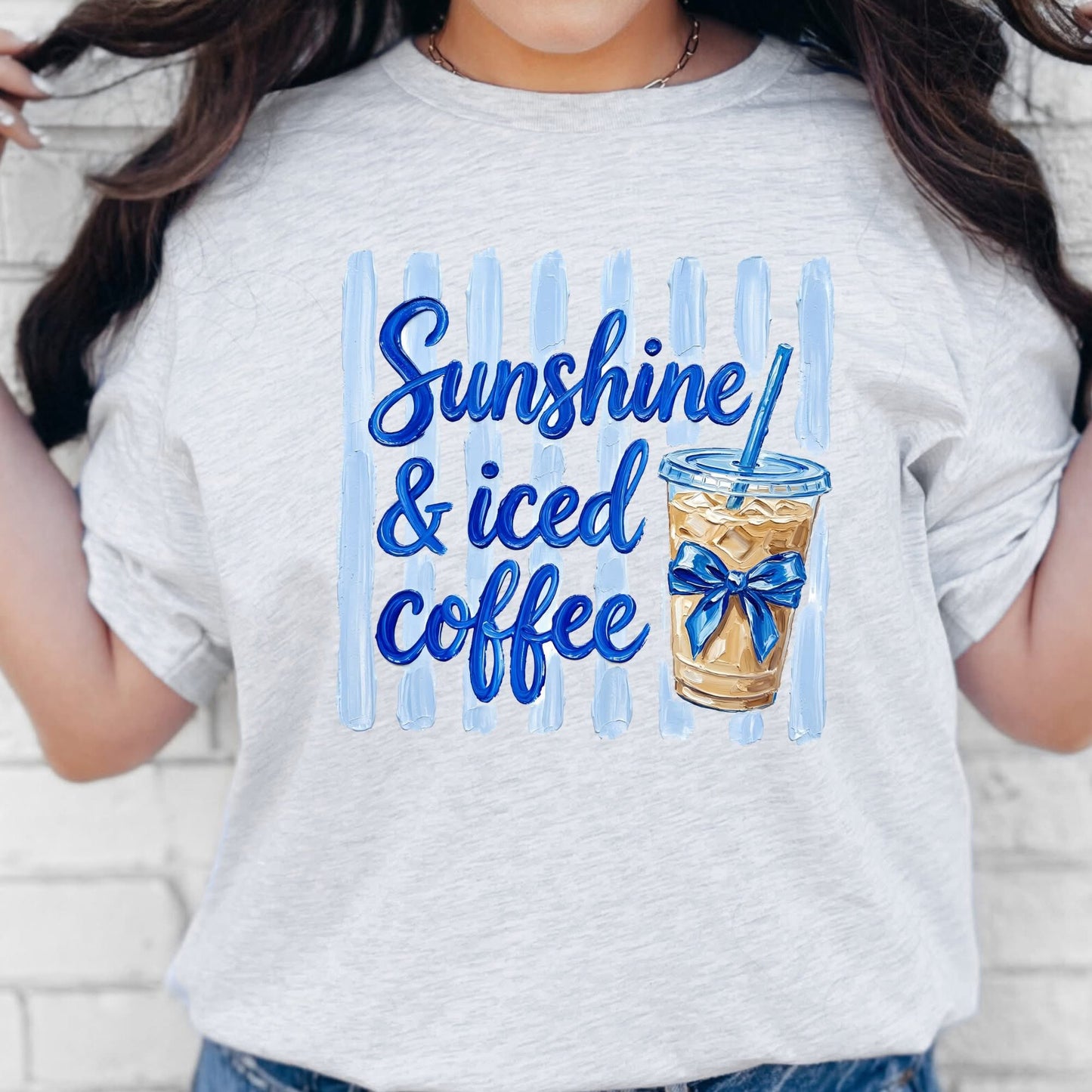 Sunshine & Iced Coffee Graphic Tee