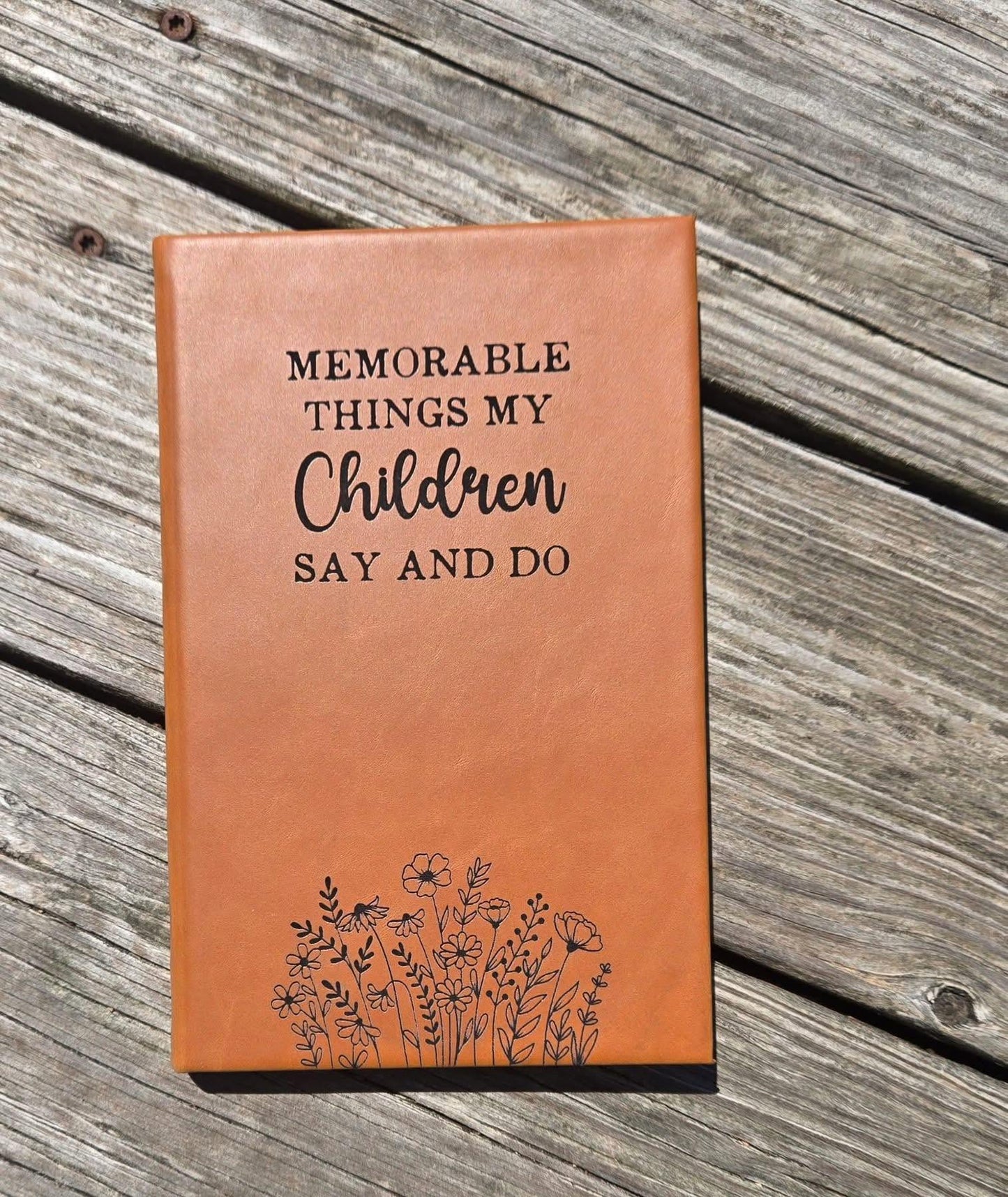 Custom Journal Keepsake