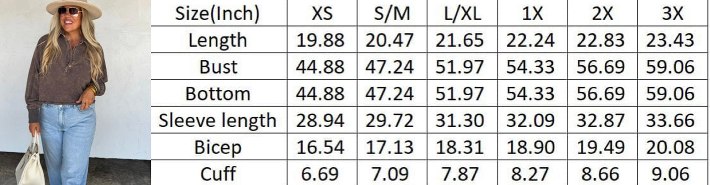 PREORDER: Marley Snap Button Sweatshirt