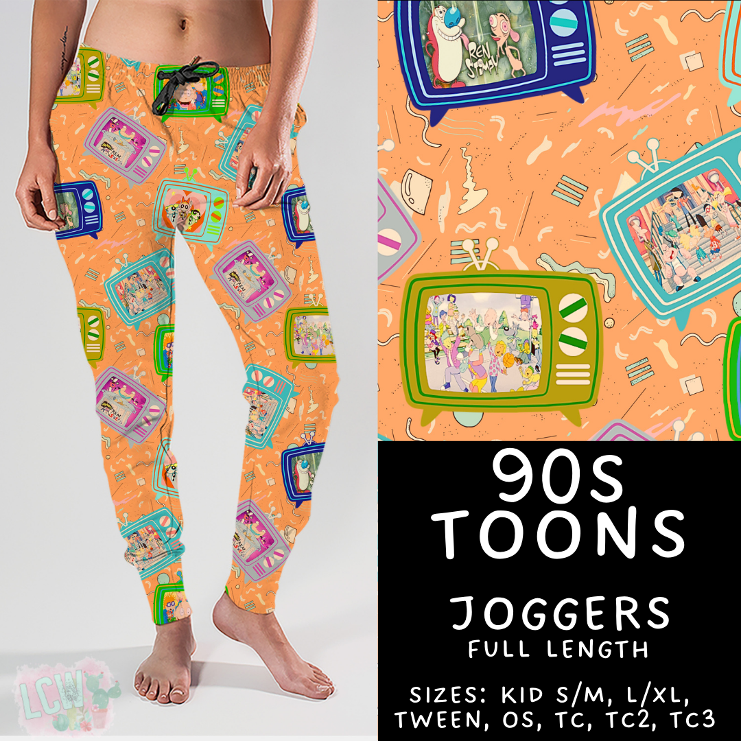 Batch #461 - October Request Run - Closes 12/9 - ETA late Jan - 90s Toons Joggers