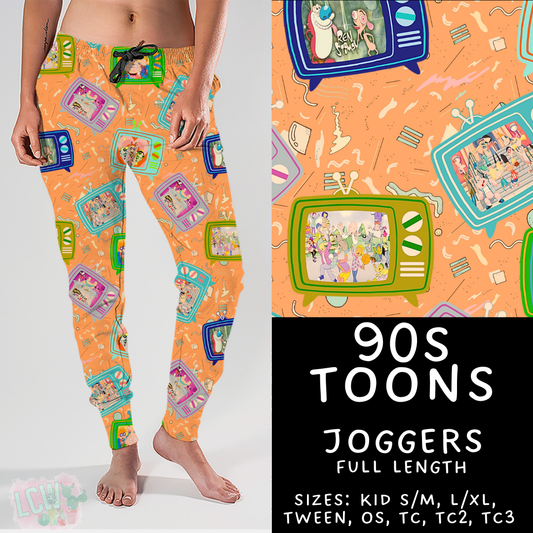 Batch #461 - October Request Run - Closes 12/9 - ETA late Jan - 90s Toons Joggers