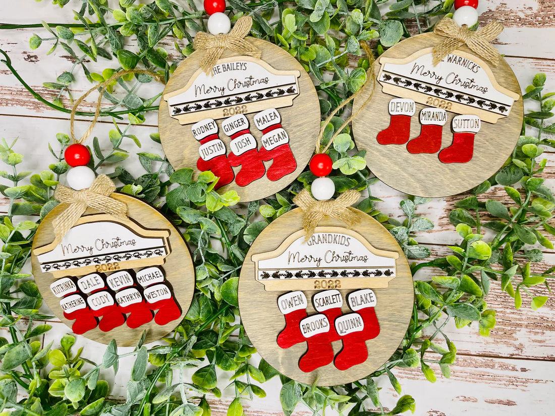 Stocking Custom Ornament
