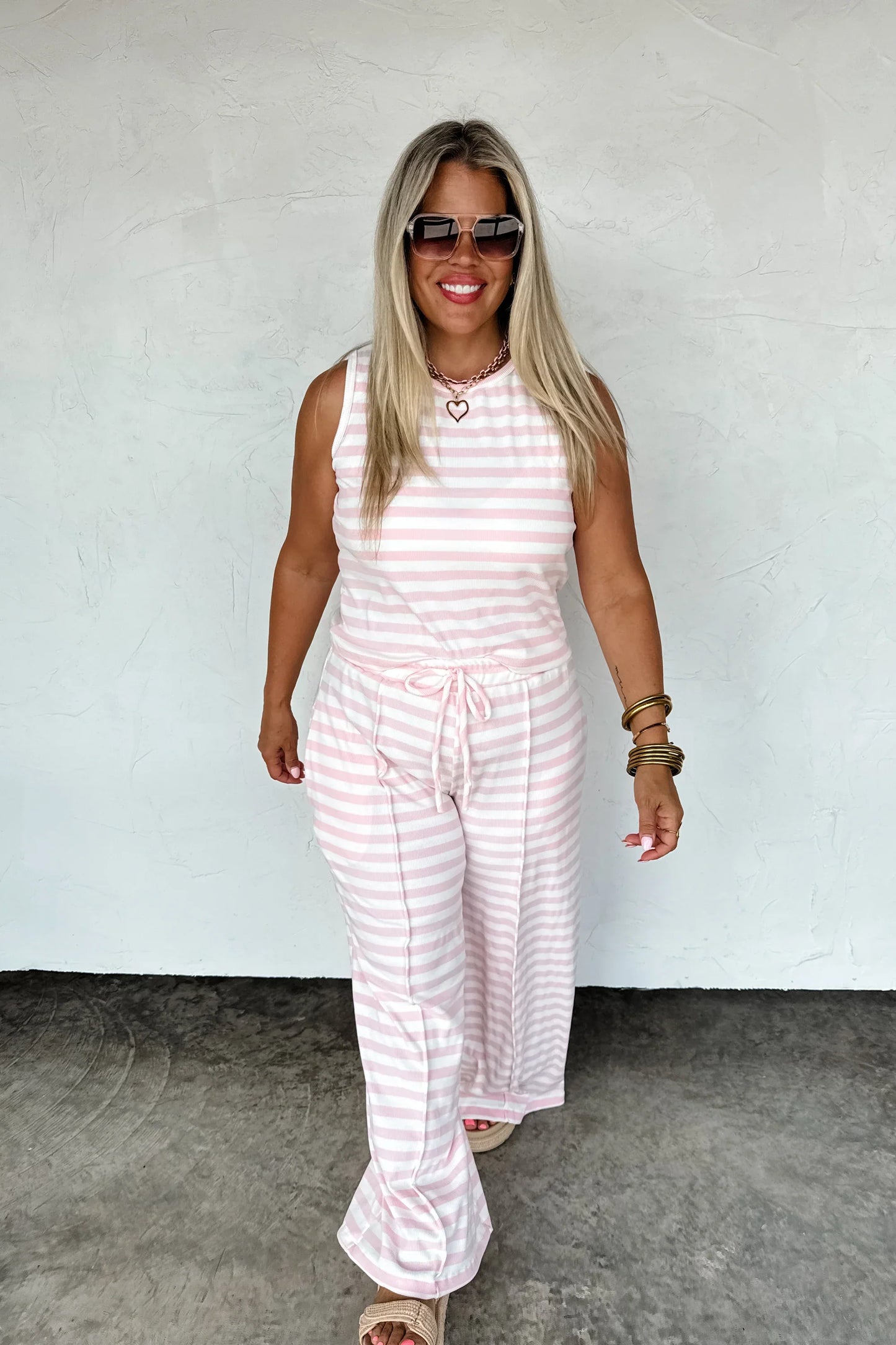 PREORDER: Haven Stripe Lounge Set