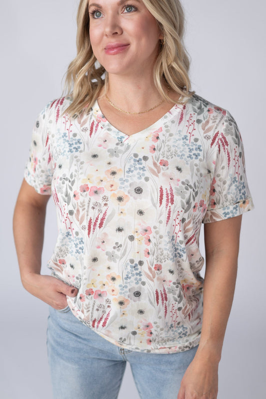 IN STOCK Sophie Tee - Wildflower Gardens