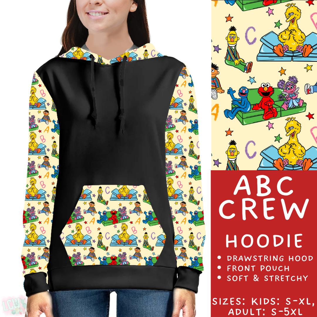 Batch #454 - Cool Characters 10 - Closes 11/26 - ETA mid Jan - ABC Crew Hoodie