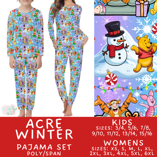 Batch #430 - Magical Christmas Family Pajamas - Closes 10/15 - ETA late Nov - Acre Winter Women's & Kid's Pajama Set