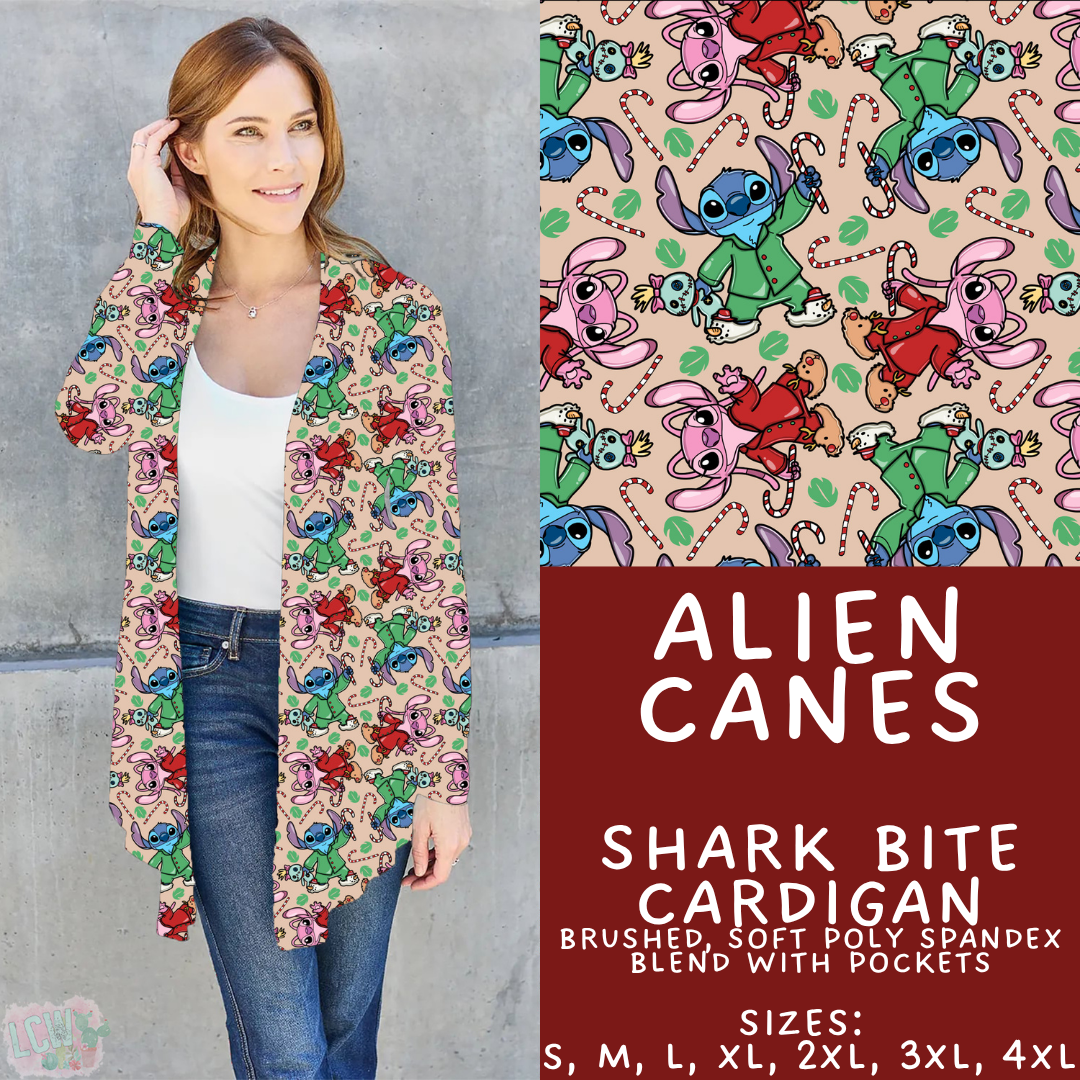 Batch #434 - Magical Christmas - Closes 10/22 - ETA early Dec - Alien Canes Cardigan