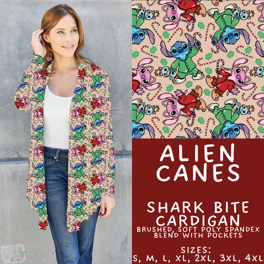 Batch #434 - Magical Christmas - Closes 10/22 - ETA early Dec - Alien Canes Cardigan