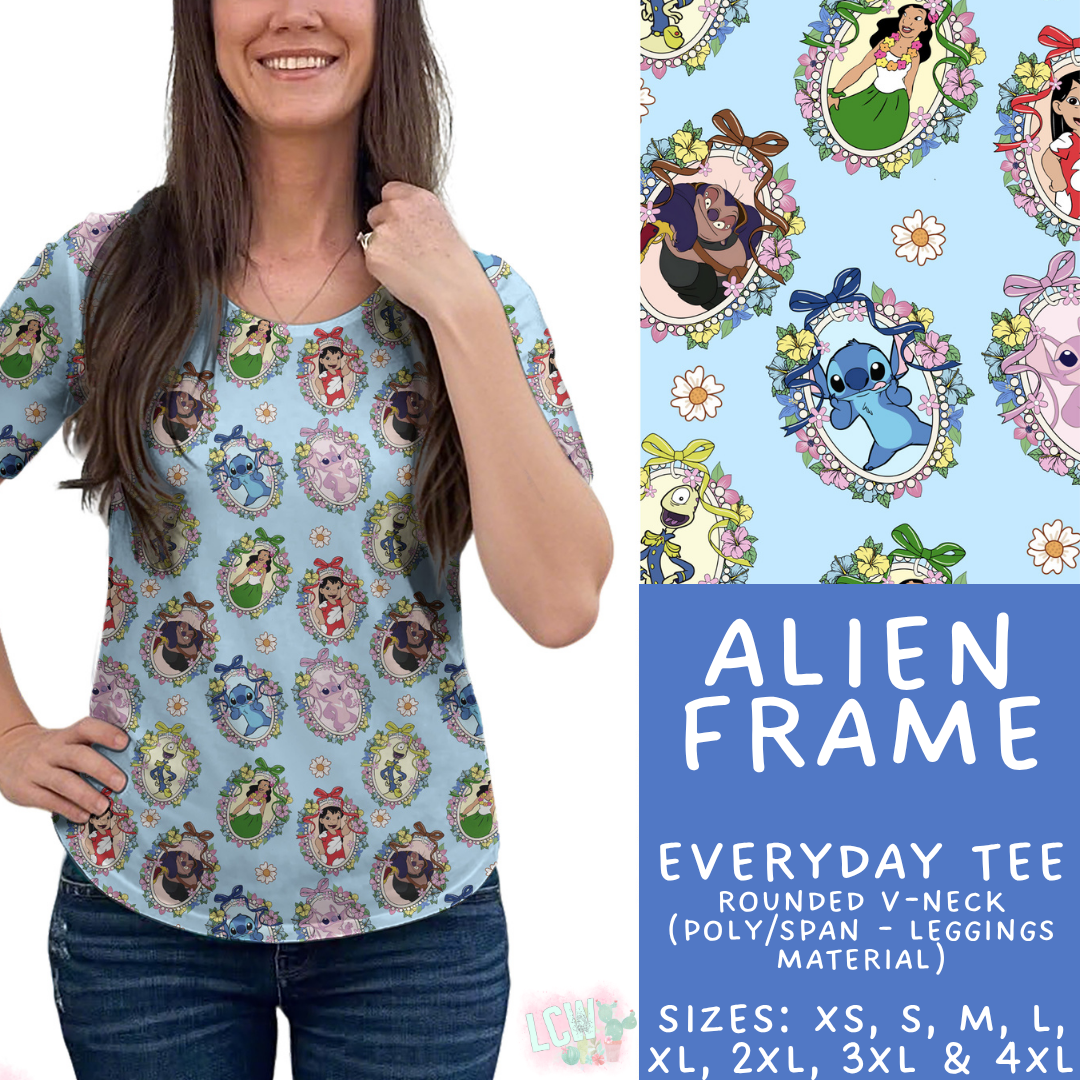 Batch #536 - Frames Collection - Closes 5/29 - ETA late July - Alien Frame Everyday Tee