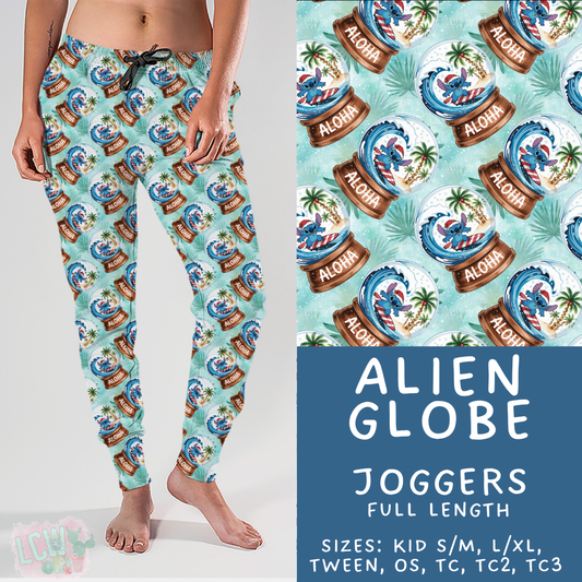 Batch #432 - Winter Globes - Closes 10/17 - ETA early December - Alien Globe Joggers