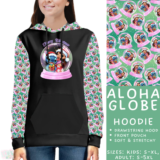 Batch #432 - Winter Globes - Closes 10/17 - ETA early December - Aloha Globe Hoodie