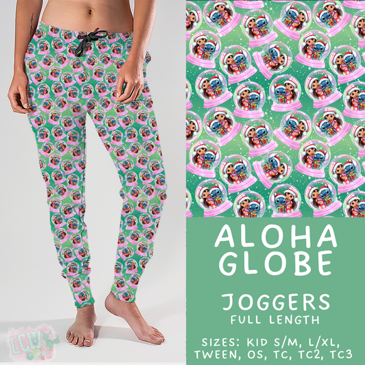 Batch #432 - Winter Globes - Closes 10/17 - ETA early December - Aloha Globe Joggers