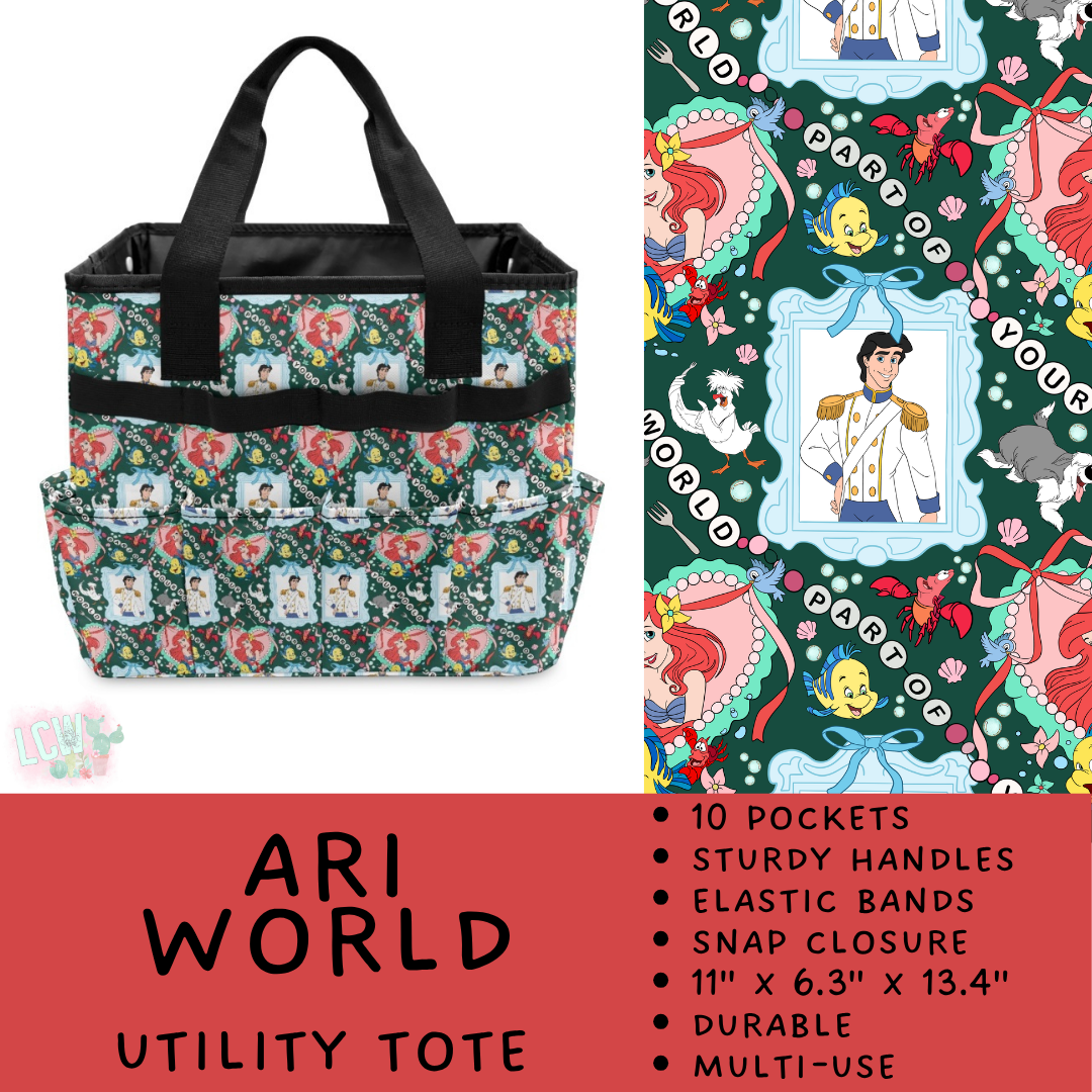 Batch #549 - Utility Tote 2 - Closes 6/29 - ETA late August - Ari World Utility Tote