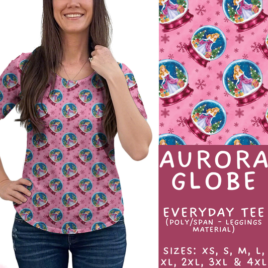 Batch #432 - Winter Globes - Closes 10/17 - ETA early December - Aurora Globe Everyday Tee
