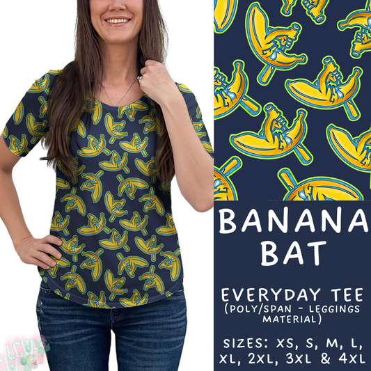 Batch #370 - Fun Run 12 - Closes 7/8 - ETA early Sept - Banana Bat Everyday Tee