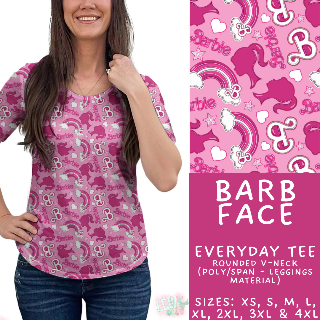 Batch #544 - Cool Characters 16 - Closes 6/17 - ETA mid August - Barb Face Everyday Tee
