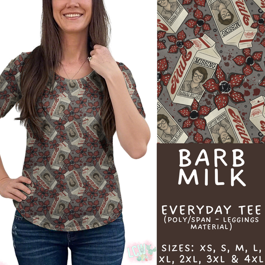 Batch #461 - October Request Run - Closes 12/9 - ETA late Jan - Barb Milk Everyday Tee