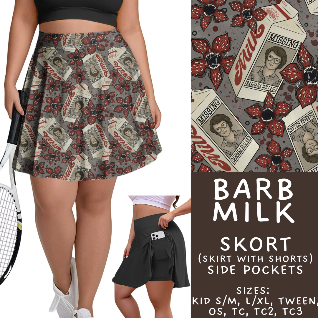 Batch #461 - October Request Run - Closes 12/9 - ETA late Jan - Barb Milk Skort
