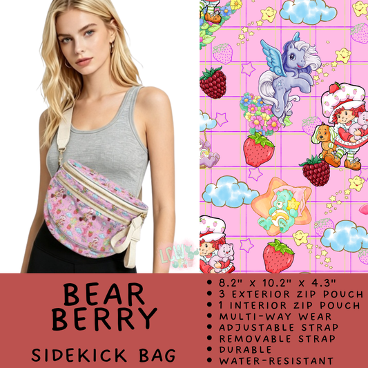 Batch #579 - Sidekick Bags 2 - Closes 9/2 - ETA early November - Bear Berry Sidekick Bag