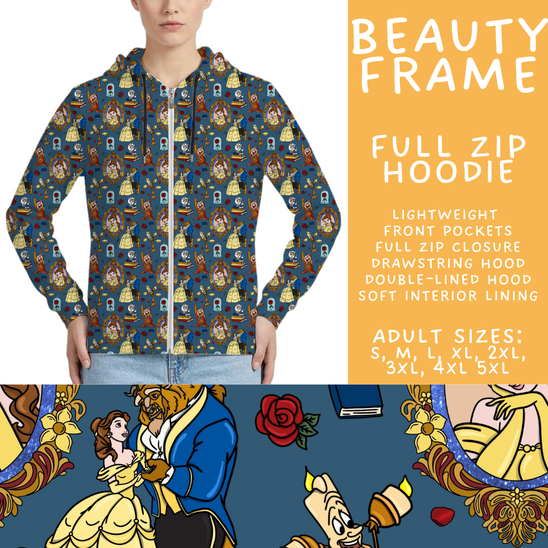 Batch #536 - Frames Collection - Closes 5/29 - ETA late July - Beauty Frame Full Zip Hoodie