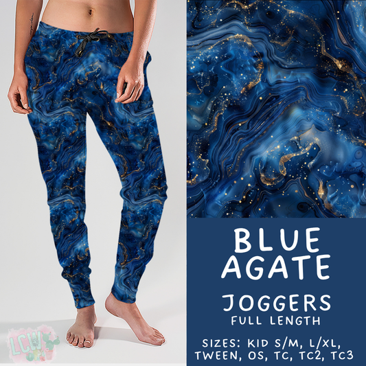 Ready to Ship - Blue Agate Joggers - TC