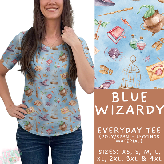 Batch #370 - Fun Run 12 - Closes 7/8 - ETA early Sept - Blue Wizardy Everyday Tee