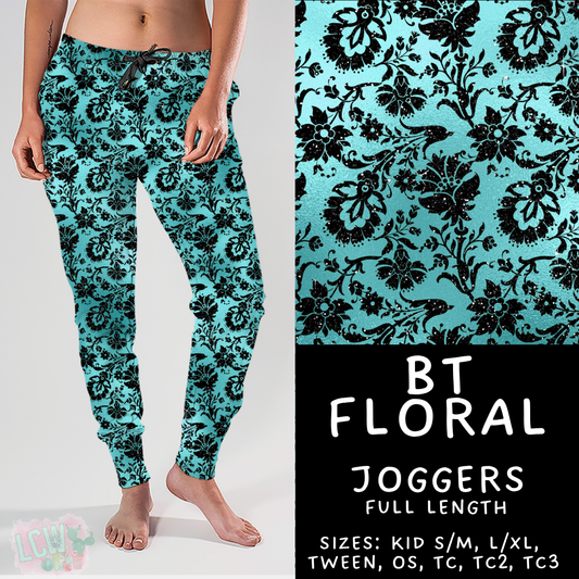 Ready to Ship - BT Floral Joggers - TC2