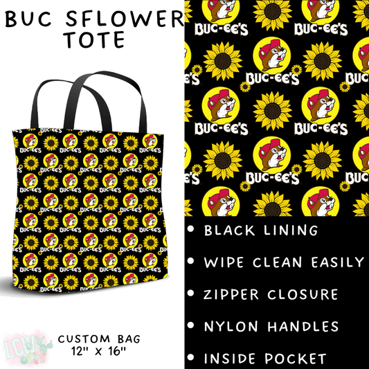 Batch #370 - Fun Run 12 - Closes 7/8 - ETA early Sept - Buc SFlower Tote