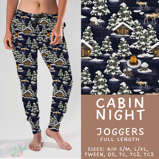 Batch #433 - Winter Cabin - Closes 10/20 - ETA early Dec - Cabin Night Joggers