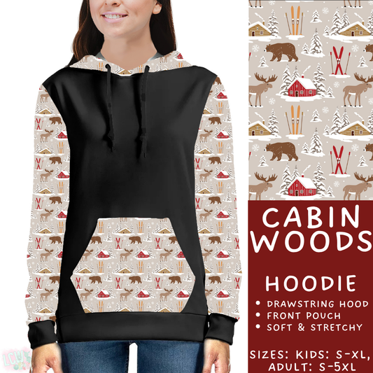 Batch #433 - Winter Cabin - Closes 10/20 - ETA early Dec - Cabin Woods Hoodie