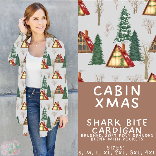 Batch #433 - Winter Cabin - Closes 10/20 - ETA early Dec - Cabin Xmas Cardigan