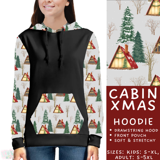 Batch #433 - Winter Cabin - Closes 10/20 - ETA early Dec - Cabin Xmas Hoodie