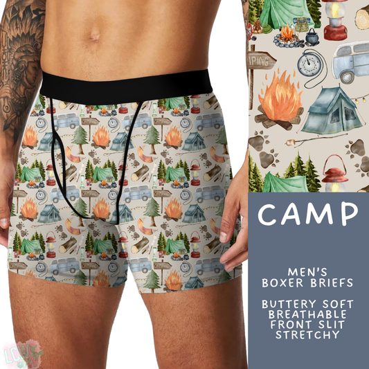 Ready to Ship Camp Men's Boxer Briefs - Large