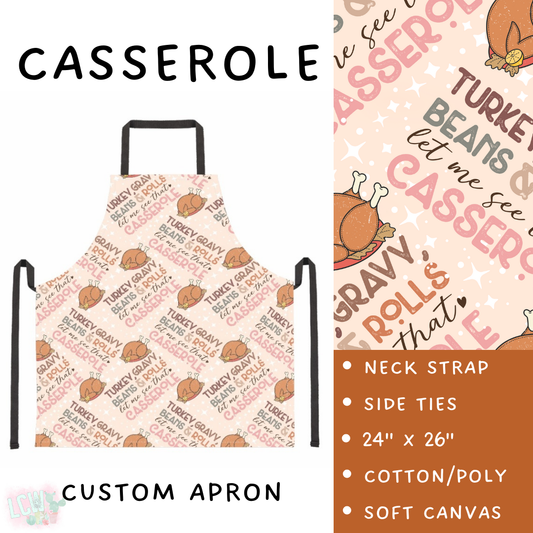 Batch #405 - Oh My Gourd, Let's Bake! - Closes 9/1 - ETA mid/late October - Casserole Apron