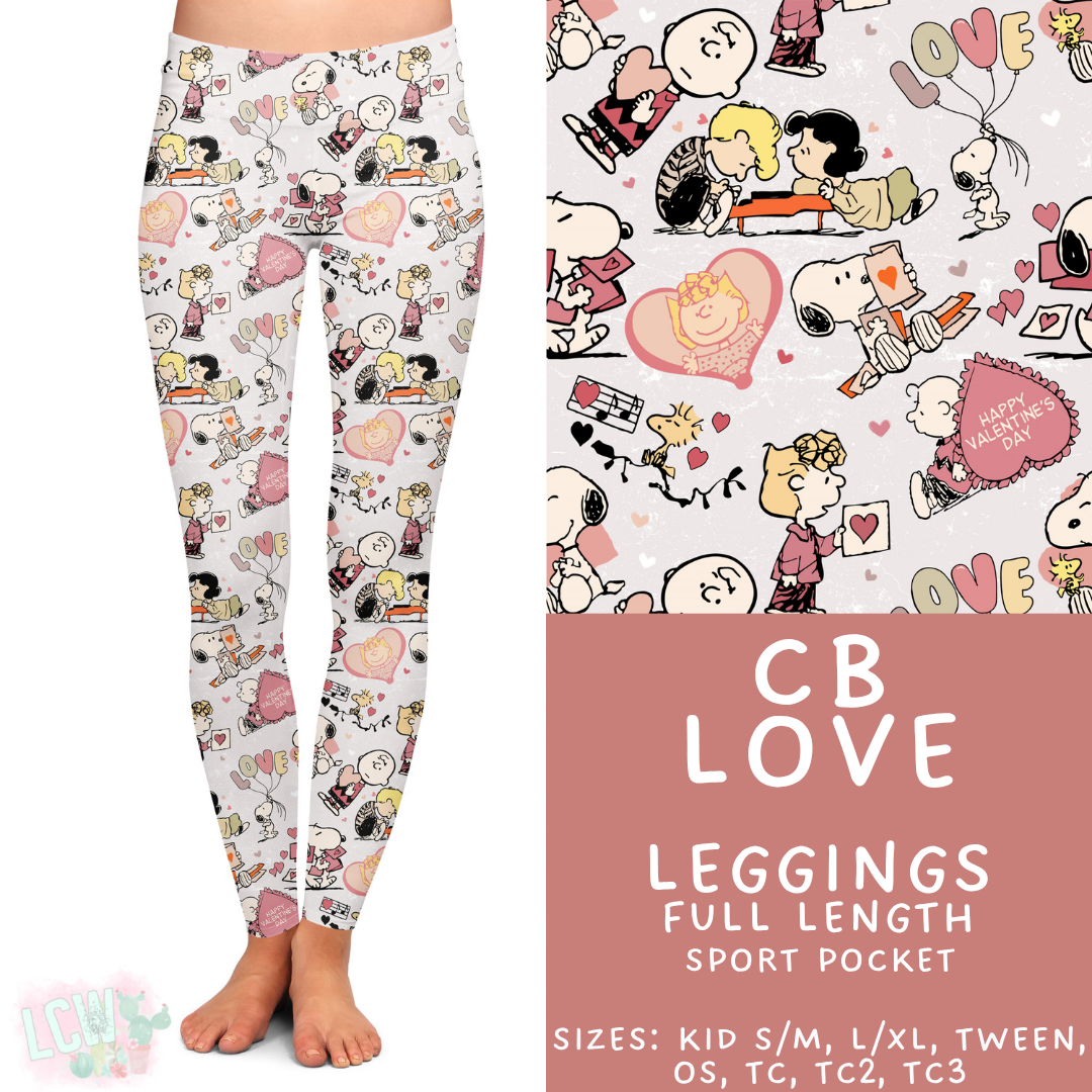 Ready to Ship - CB Love Full Length Leggings - Sport Pocket TC