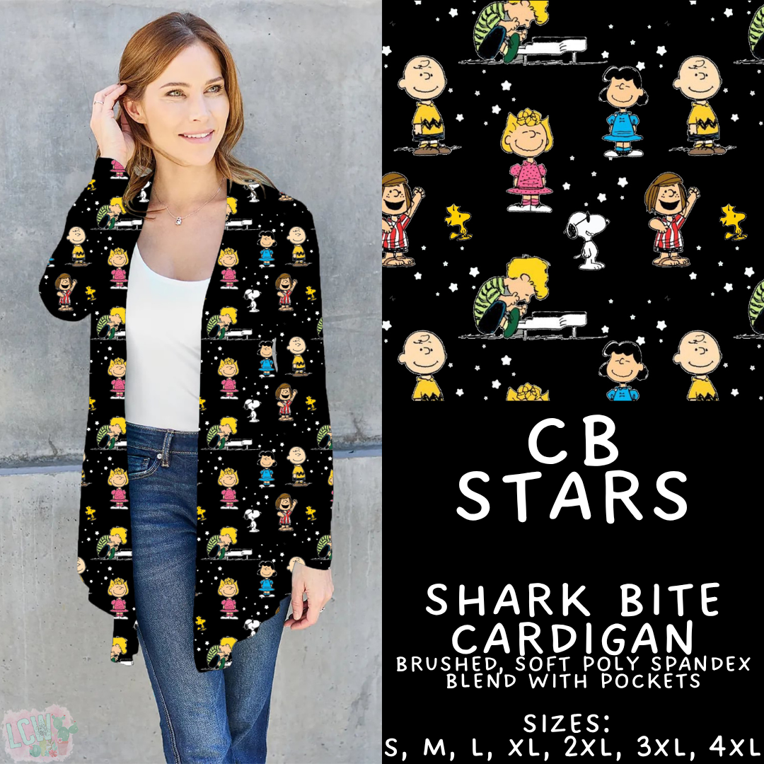 Batch #454 - Cool Characters 10 - Closes 11/26 - ETA mid Jan - CB Stars Cardigan