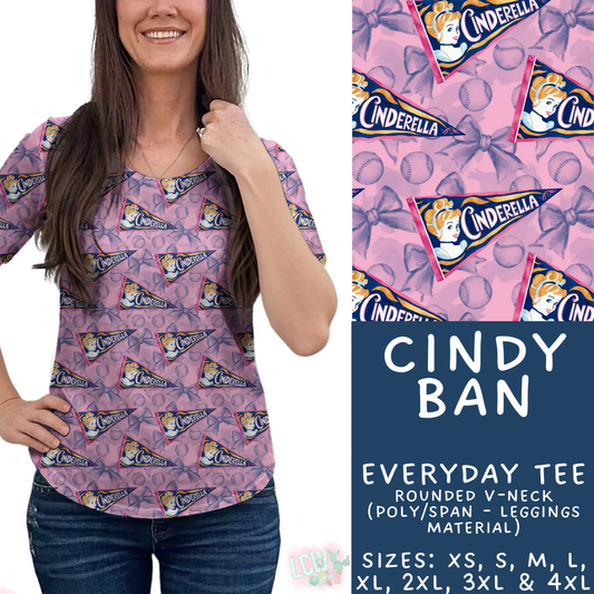 Batch #542 - Pennant Banner Collection - Closes 6/12 - ETA mid August - Cindy Ban Everyday Tee