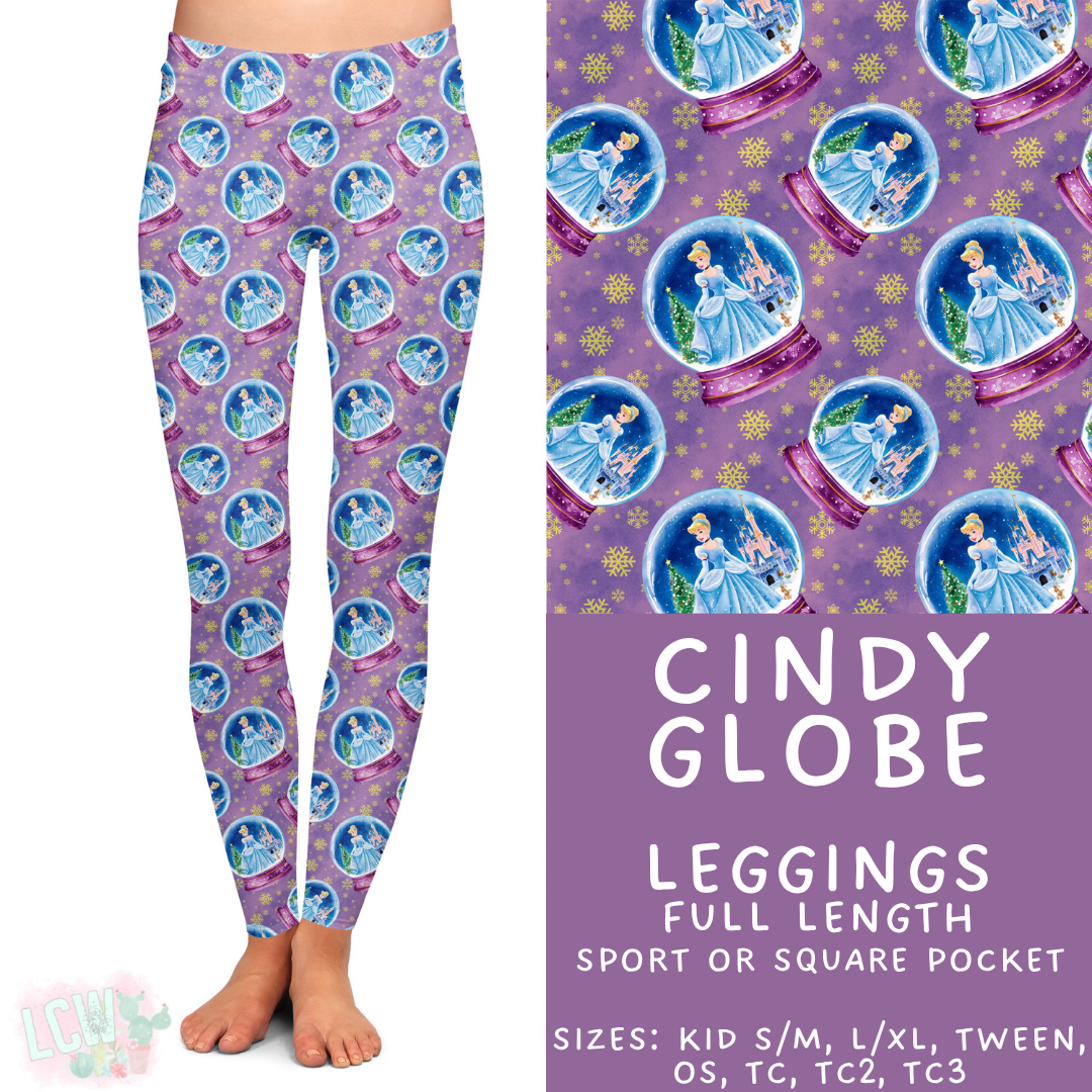 Batch #432 - Winter Globes - Closes 10/17 - ETA early December - Cindy Globe Full Length Leggings