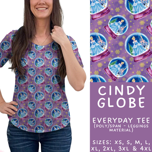 Batch #432 - Winter Globes - Closes 10/17 - ETA early December - Cindy Globe Everyday Tee