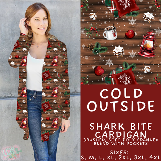 Batch #433 - Winter Cabin - Closes 10/20 - ETA early Dec - Cold Outside Cardigan