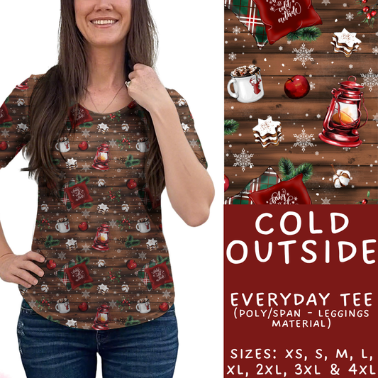 Batch #433 - Winter Cabin - Closes 10/20 - ETA early Dec - Cold Outside Everyday Tee