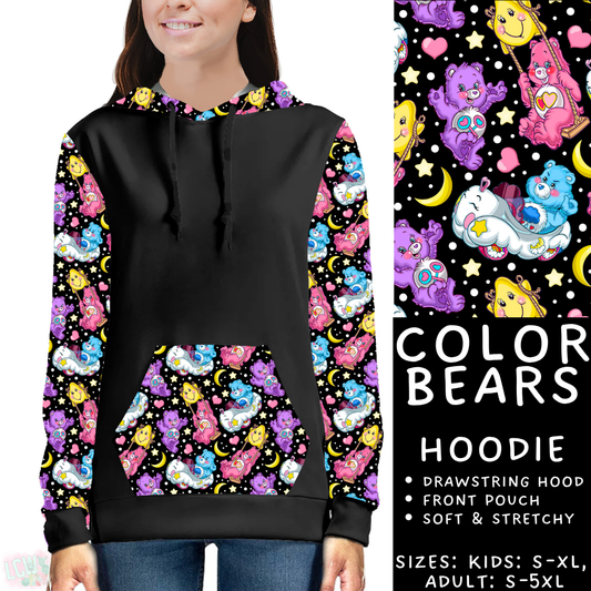 Batch #454 - Cool Characters 10 - Closes 11/26 - ETA mid Jan - Color Bears Hoodie