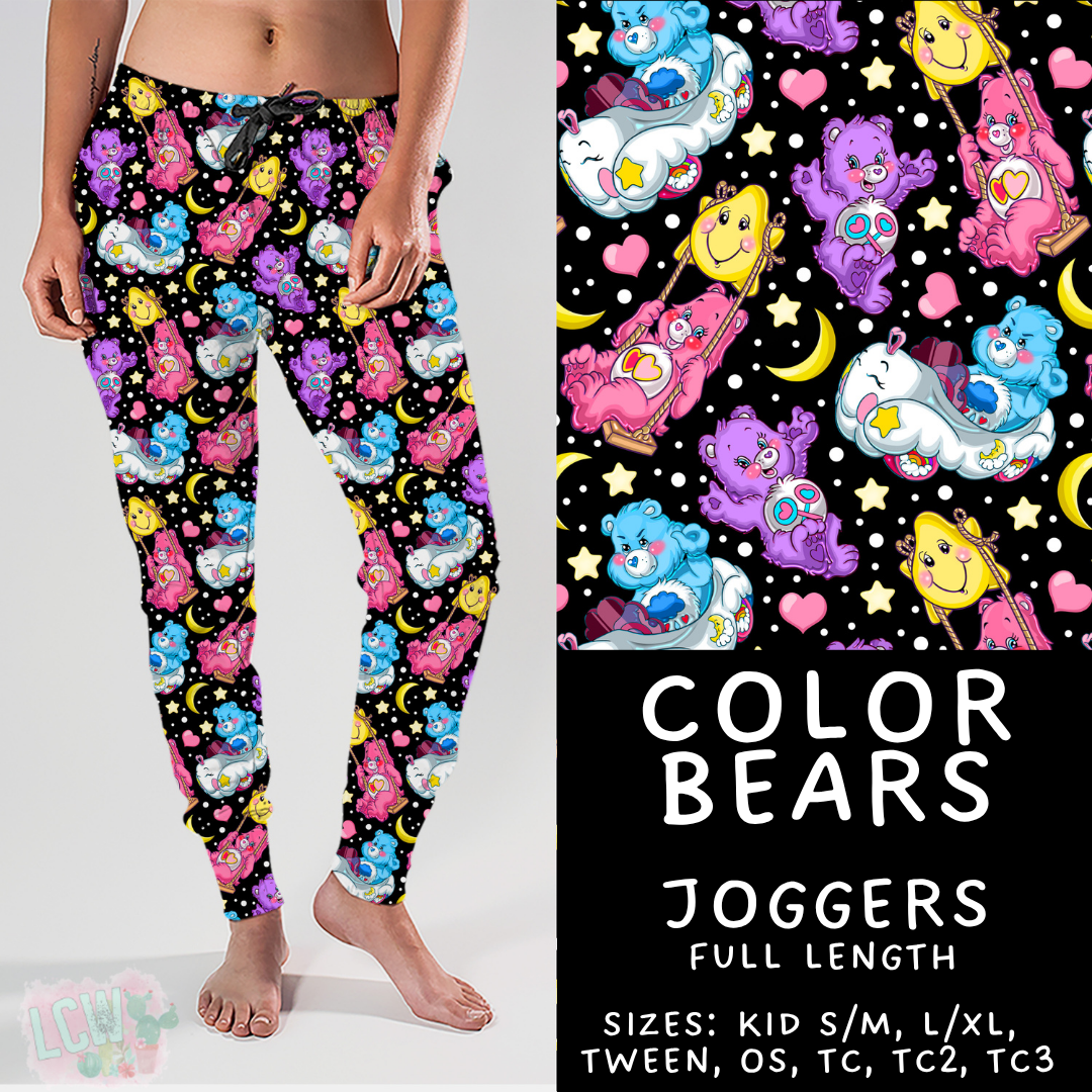 Batch #454 - Cool Characters 10 - Closes 11/26 - ETA mid Jan - Color Bears Joggers