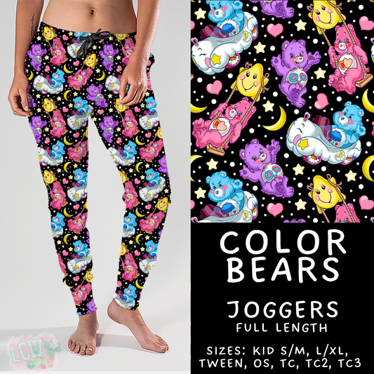 Batch #454 - Cool Characters 10 - Closes 11/26 - ETA mid Jan - Color Bears Joggers