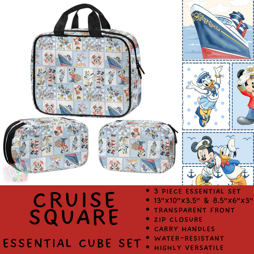 Batch #539 - Essential Cube Sets 3 - Closes 6/5 - ETA early August - Cruise Square Essential Cube Set